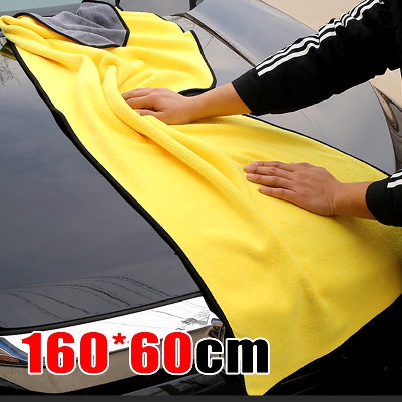 Car Wash Towel Microfiber High Water Absorption Cleaning Towels Thickened Soft C