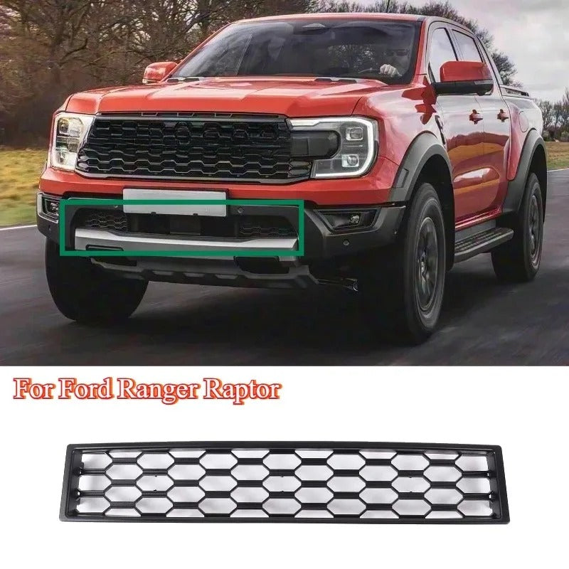 For Ford Ranger Wildtack T9 Raptor 23-26 Lower Mesh Grille Small Front Bumper Gr