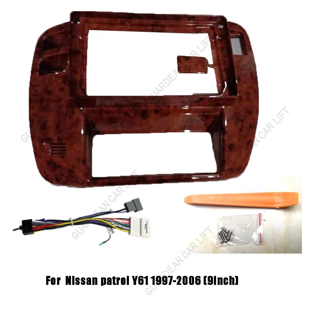 9 Inch Car Radio Fascia For 2002-2004 NISSAN PATROL(Y61) Android MP5 GPS Player