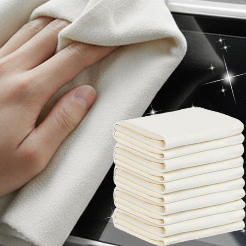 Chamois Drying Towel Car Wash Suede Cloth Water Absorbent Quick Dry Towel Lint F