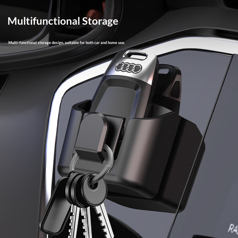 Car Key Storage Box Storage Box for Vehicle Supplies Dashboard Central Control C