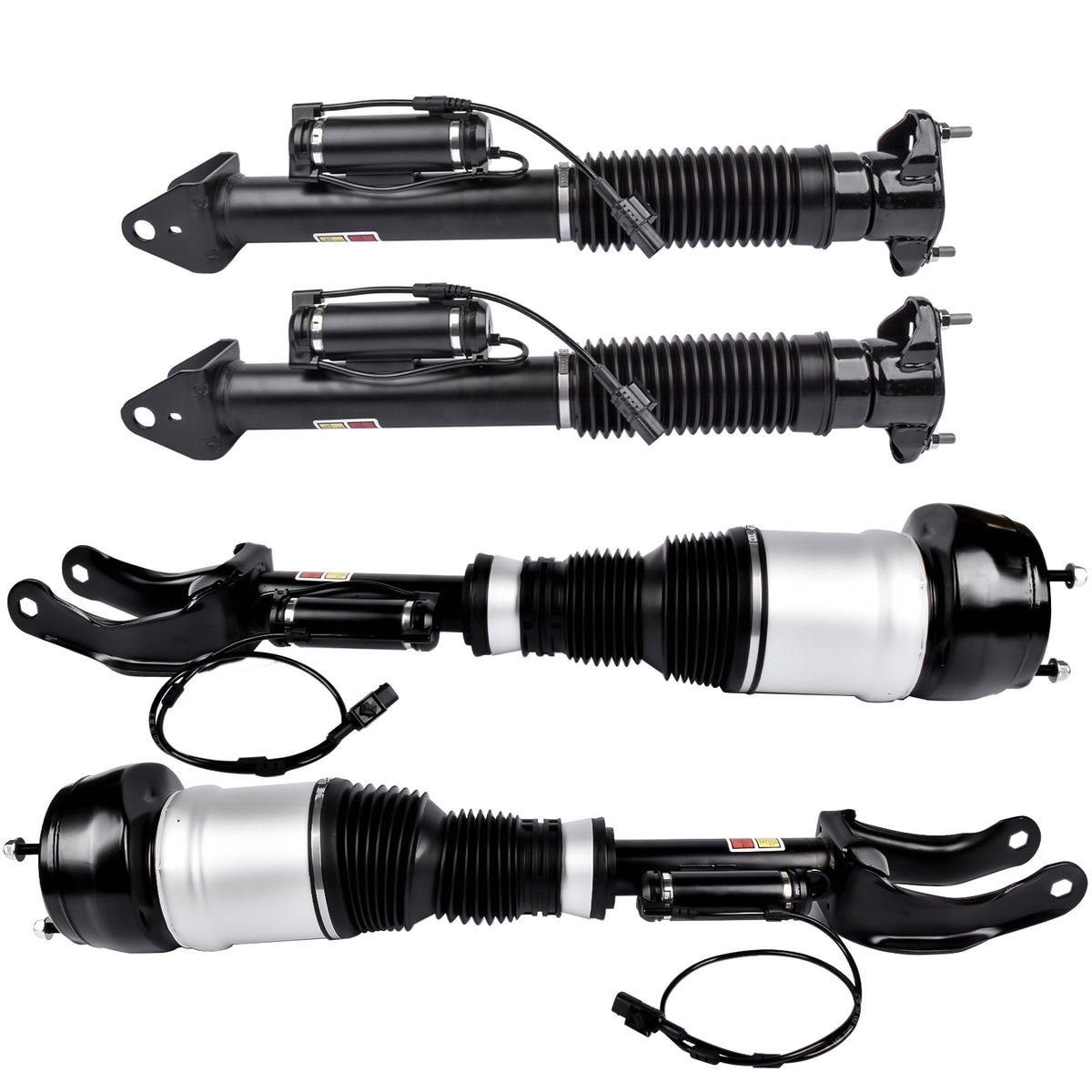 AP02 Front Air Suspension Strut + Rear Shock Absorber For Mercedes M-Class ML W1
