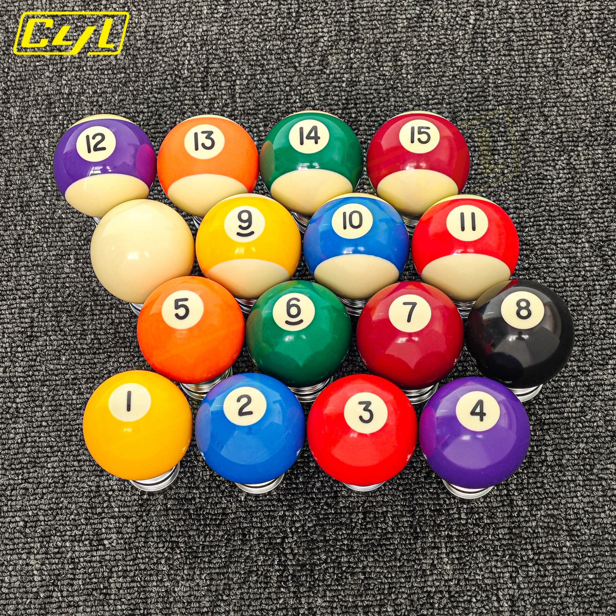 JDM Billiards Style Resin Round Ball Shape Shift Knob Universal Modified Sports