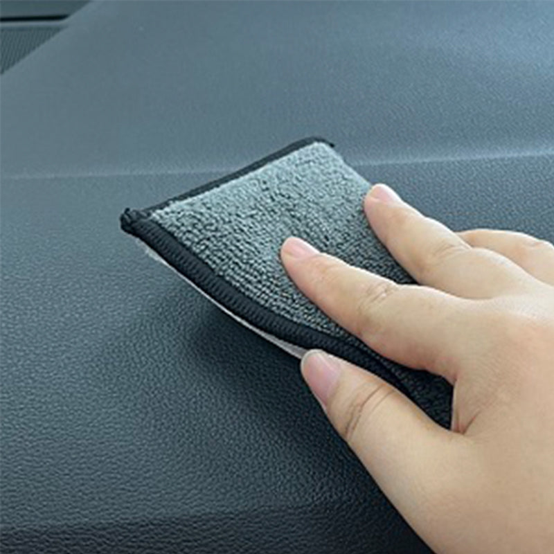 Auto Detailing Fleece Scrubbing Sponge for Plastic Leather Car Detailing Cleanin