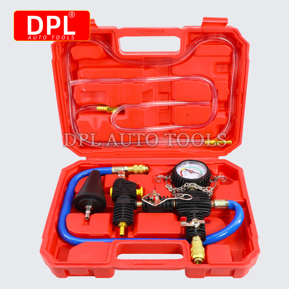 Car Radiator Coolant System Vacuum Purge Water Antifreeze Changer Coolant Refill