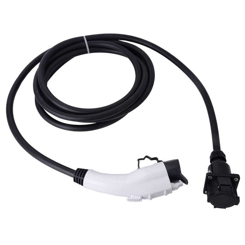 Type 1 Portable EV Chargers Extend Cable 32A 7Kw Car Electrical Devices Compatib