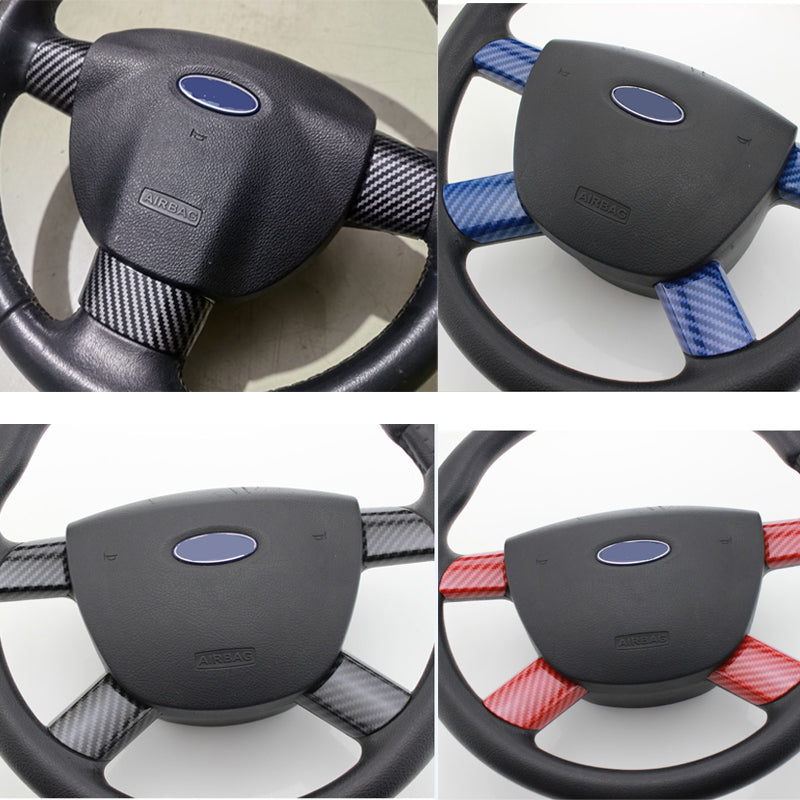 My good car Car Accessories Steering Wheel Buttons Panel Cover Trim Stickers Car