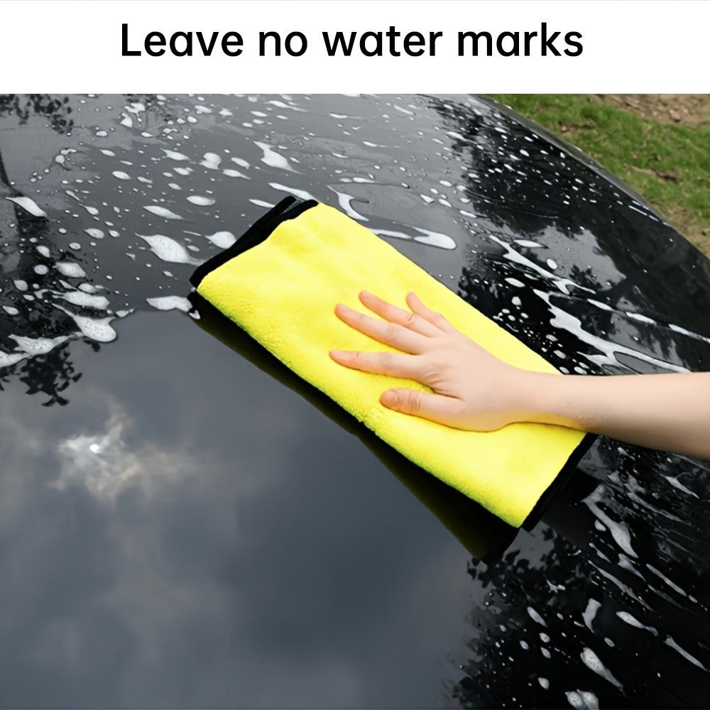 30x30cm Ultra-Thick Microfiber Car Cleaning Towels Lint-Free Scratch-Free Super