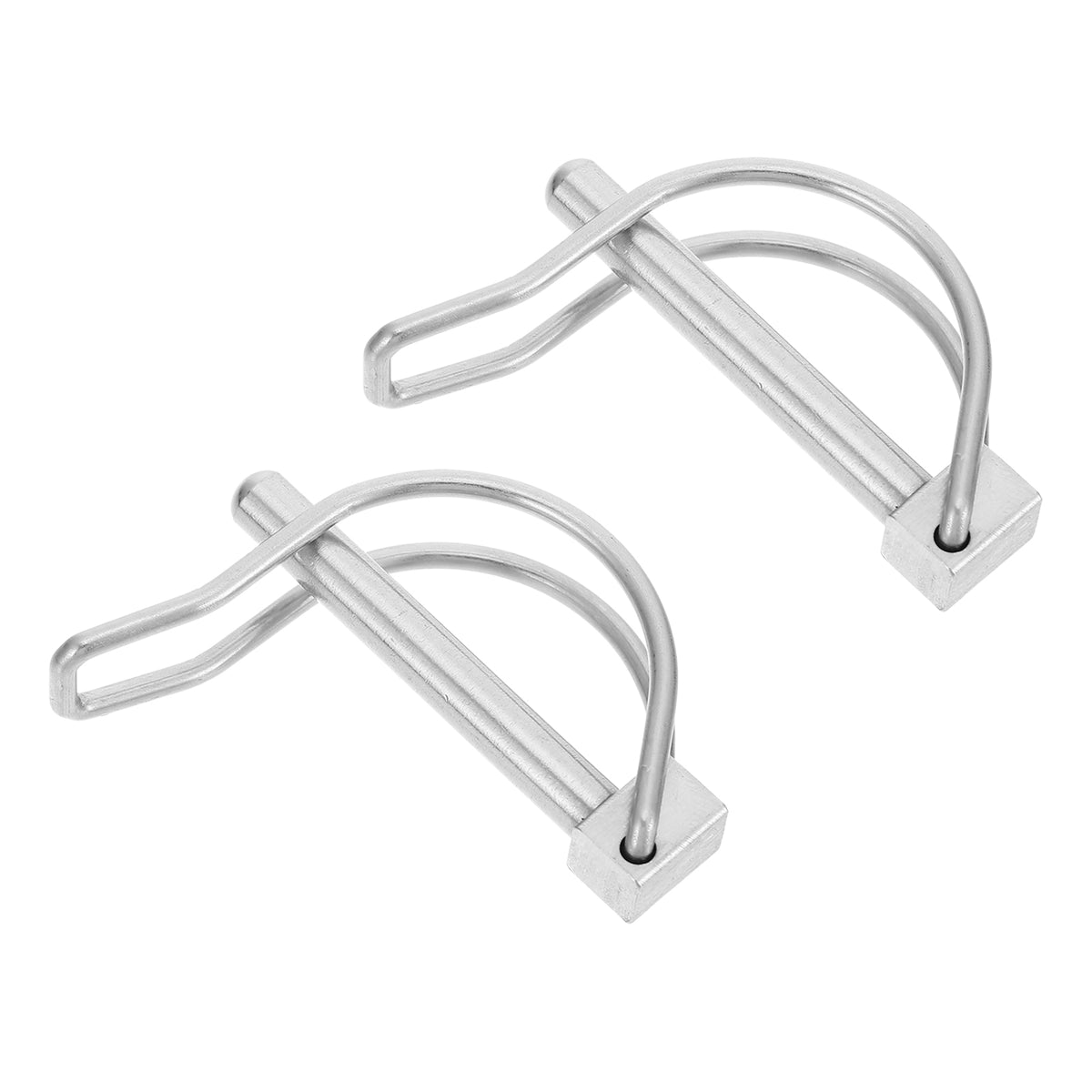 2 Pcs Trailer Coupler Towing Safety Wire Lock Shaft Locking Coupler For Lawn Mar