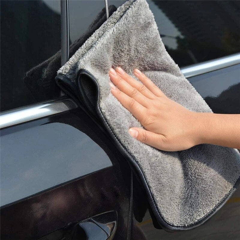 Microfiber Towel Car Wash Accessories Super Absorbency Car Cleaning Cloth Premiu
