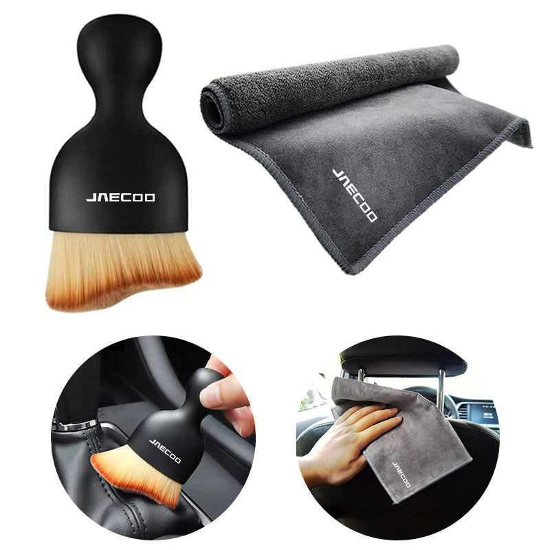 High-end Car Cleaning Brush+Suede Wash Towel For Chery Jaecoo J7 J8 7 Tiggo 8plu