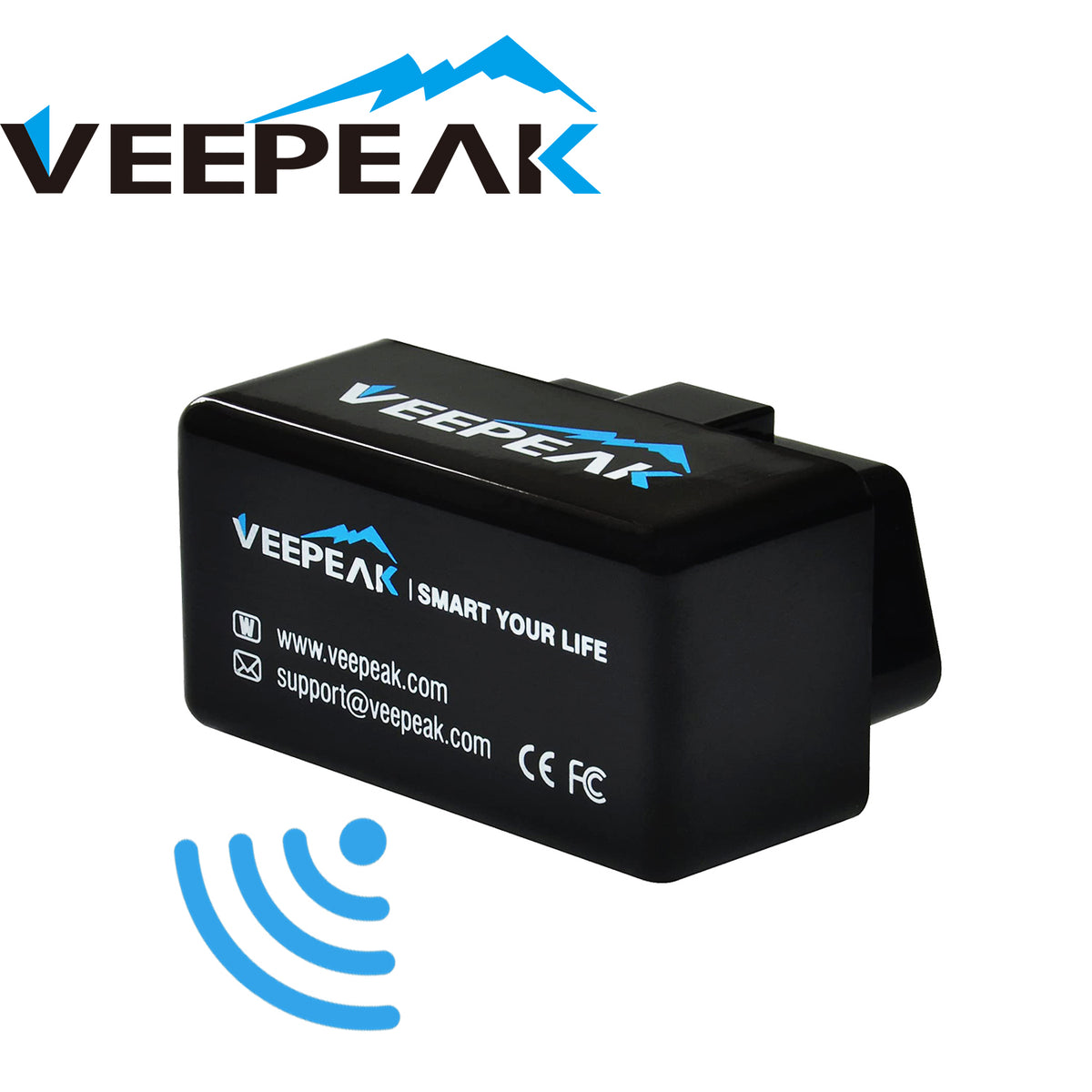 Veepeak Mini WiFi OBD2 Scanner for iOS and Android, Car OBD II Check Engine Ligh