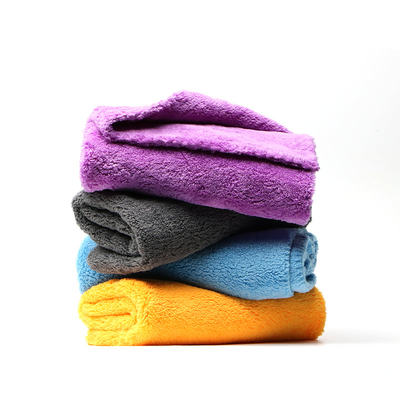 Coral Fleece Microfiber Highly Absorbent Cleaning Cloths, Reusable Kitchen Towel