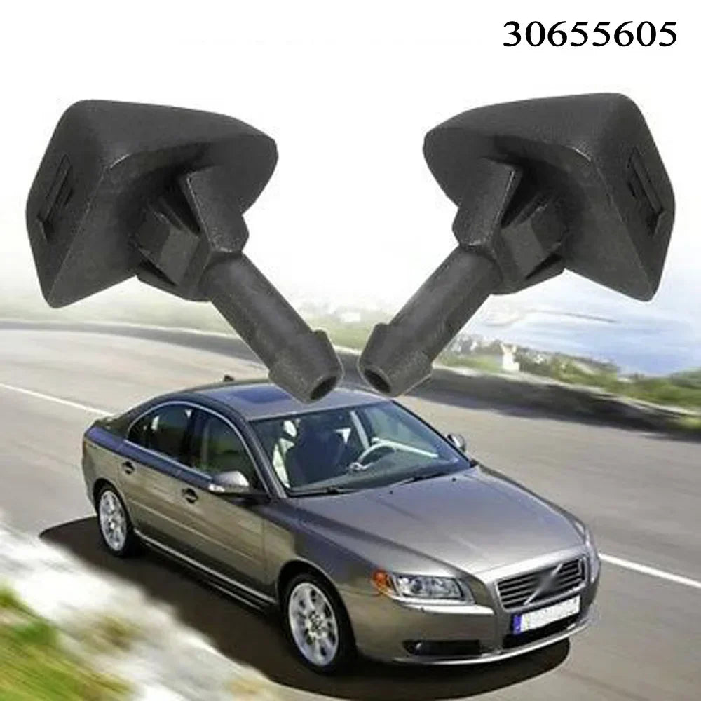 2pcs car Windshield Washer Nozzles For Volvo S80 C70 XC90 Washer Nozzles 3065560