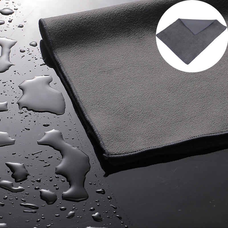 Doube-sided Car Wash Towel for Glass Window Suede Coral Fleece Car Cleaning Dryi