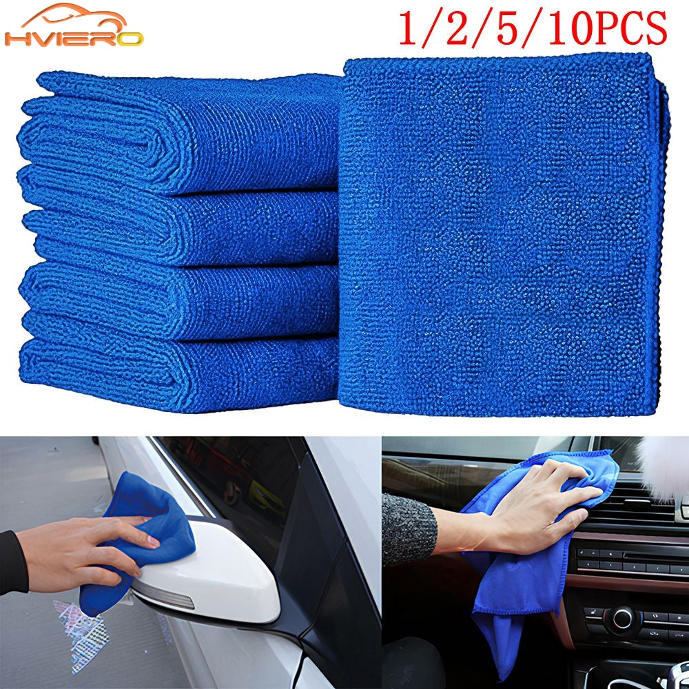 1/2/5/10pcs Auto Motorcycle Cleaning Care Wash Supplies Tools Car Paint Cleaner