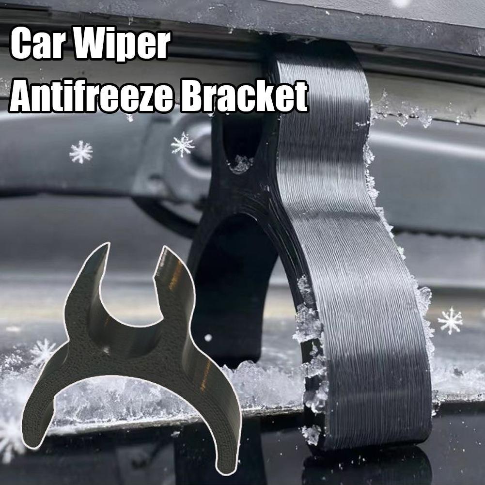 Car wiper antifreeze bracket - prevents wipers from freezing in ice and snow, ca