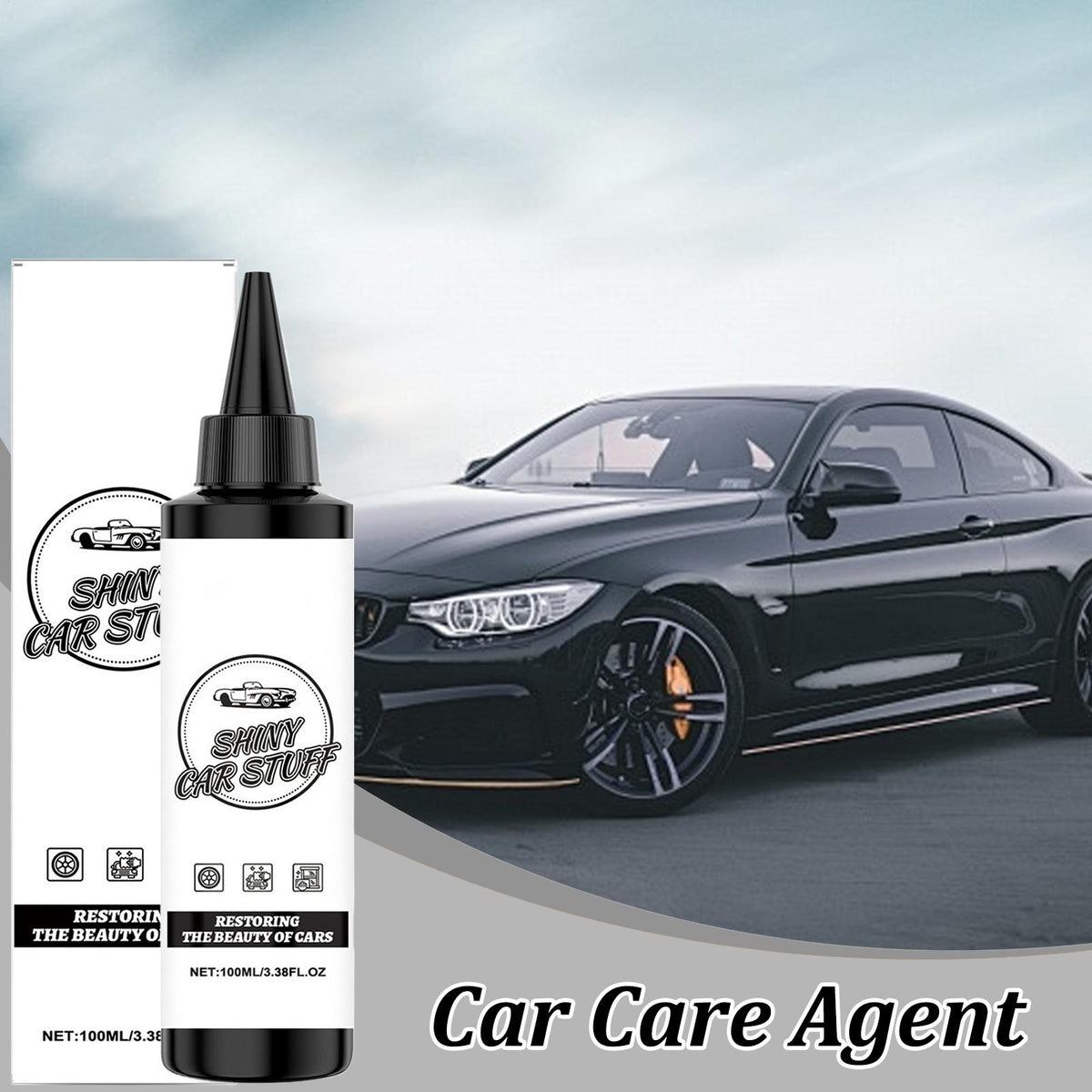 Spray Coating Agent for Car High-Gloss Long Lasting Portable High-Gloss Automobi