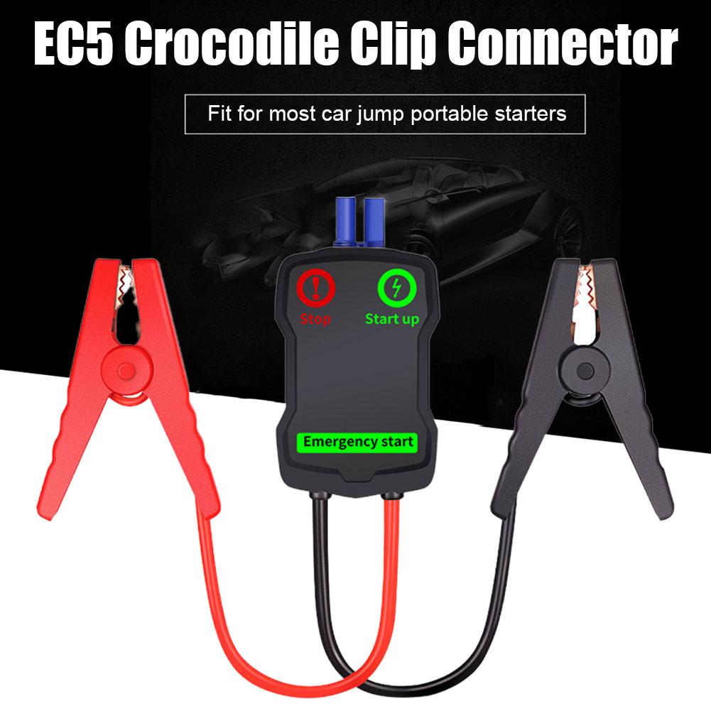Hot clip cable for car jump starter With EC5 Plug Connector Emergency Lead Cable