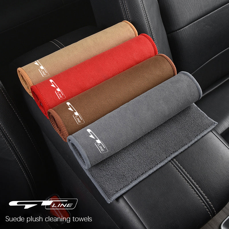 Microfiber Car Towel Super Absorbency Cleaning Care Cloth For GT-Line Sportage C