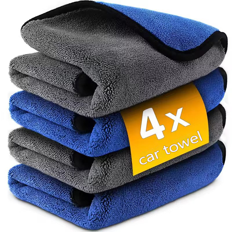 1/3/6pcs Microfiber Car Washing Towel Soft Quick Drying Windows Mirrors Wiping R