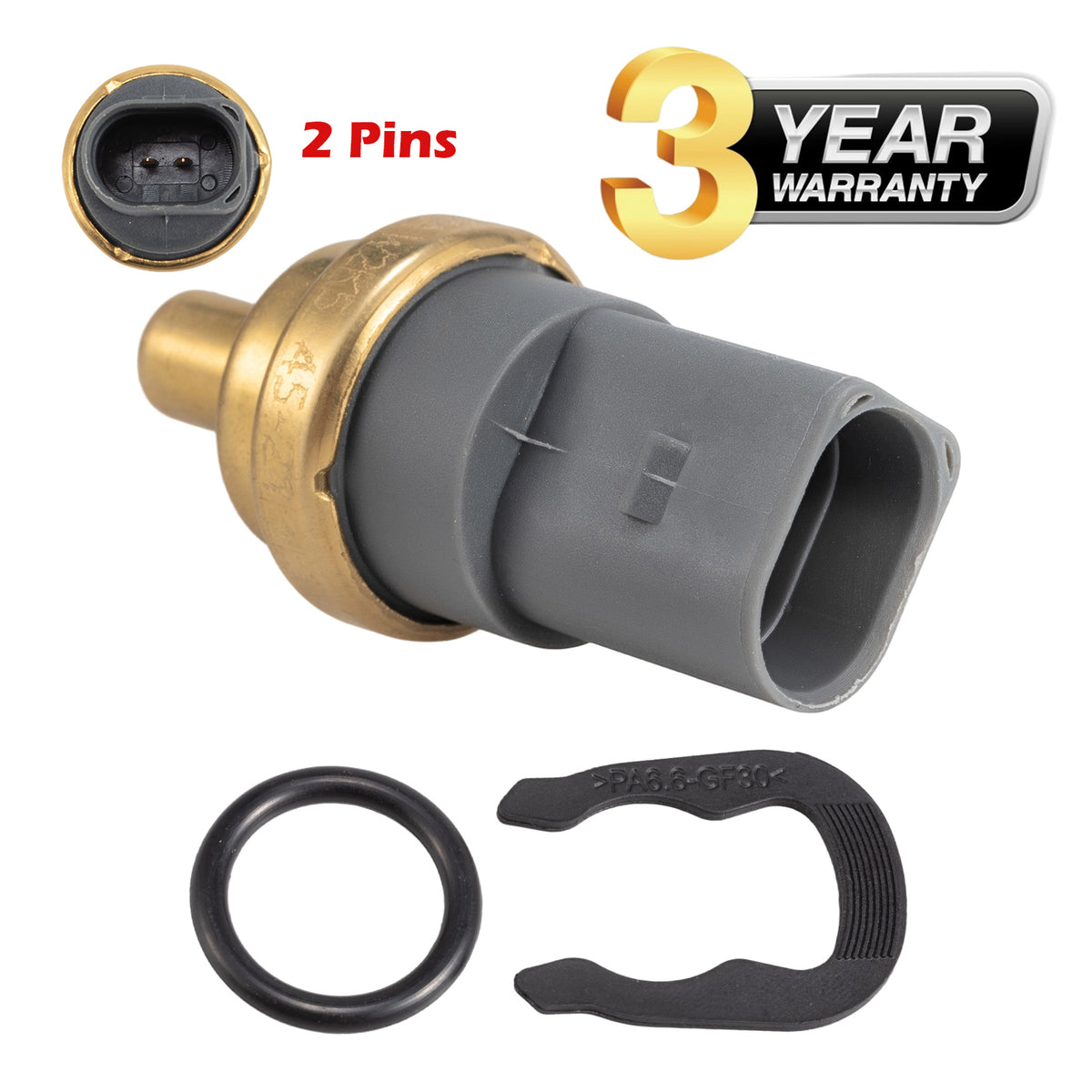 Genuine Coolant Temperature Sensor 06A919501,06A919501A For AUDI A1,A2,A3,A4 B5