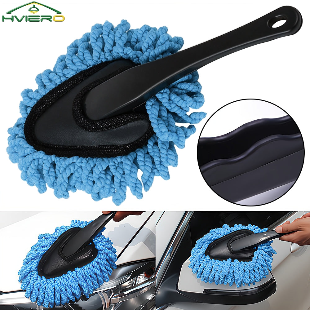 Car Dust Removal Small Duster Wipe Car Soft Brush Cleaning Mini Bristle Brush Du
