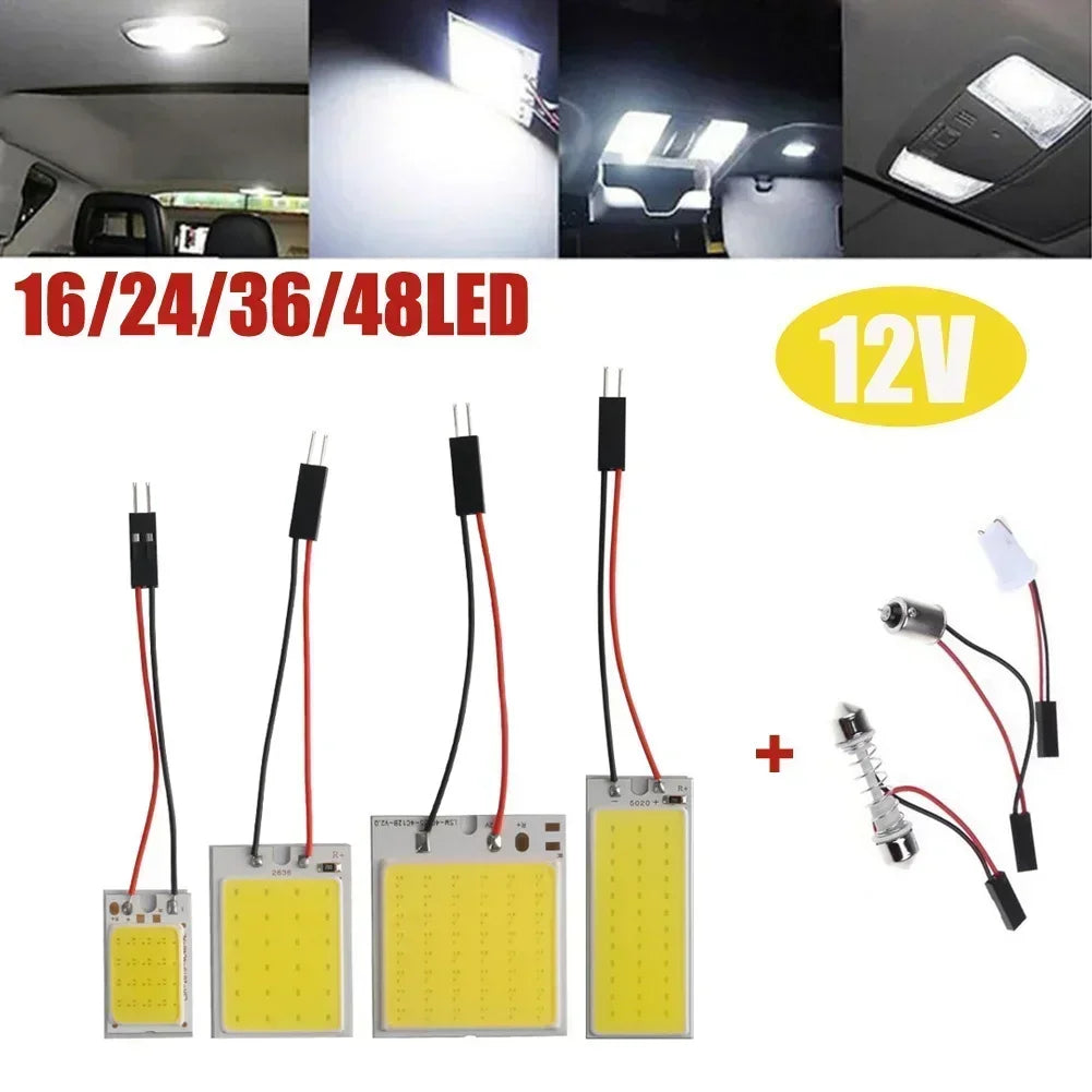 Energy Efficient and Ultra Bright COB LED Light Panel for Car Interior Ceiling w