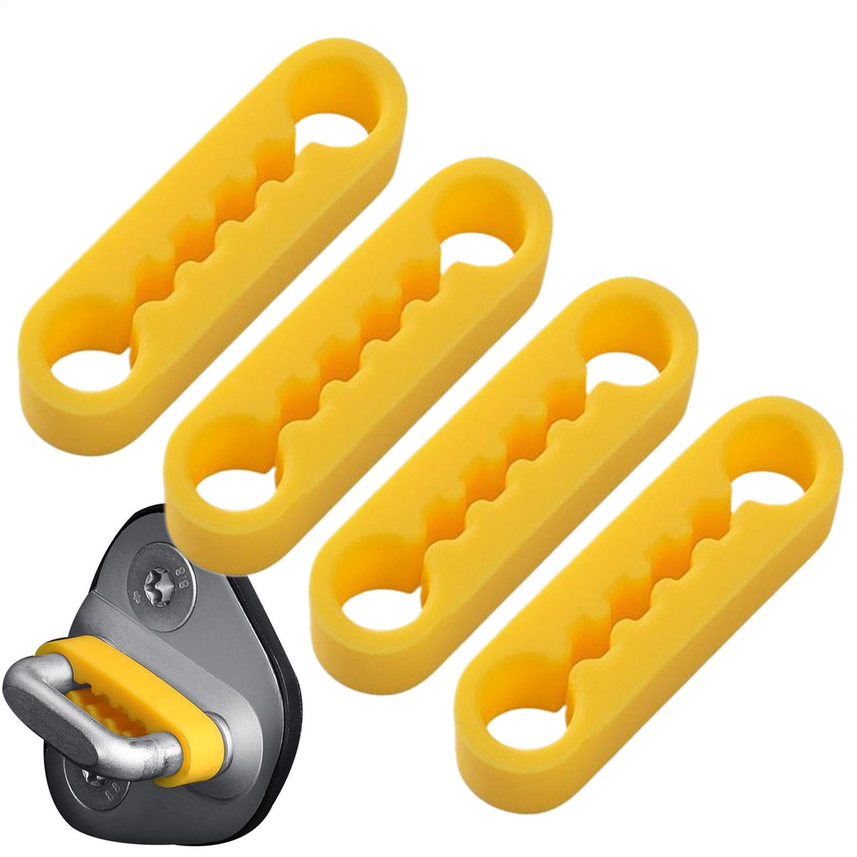 Car Door Shock Absorbers Door Latch Sound Insulation Damping Buffer Pads Lock Pr