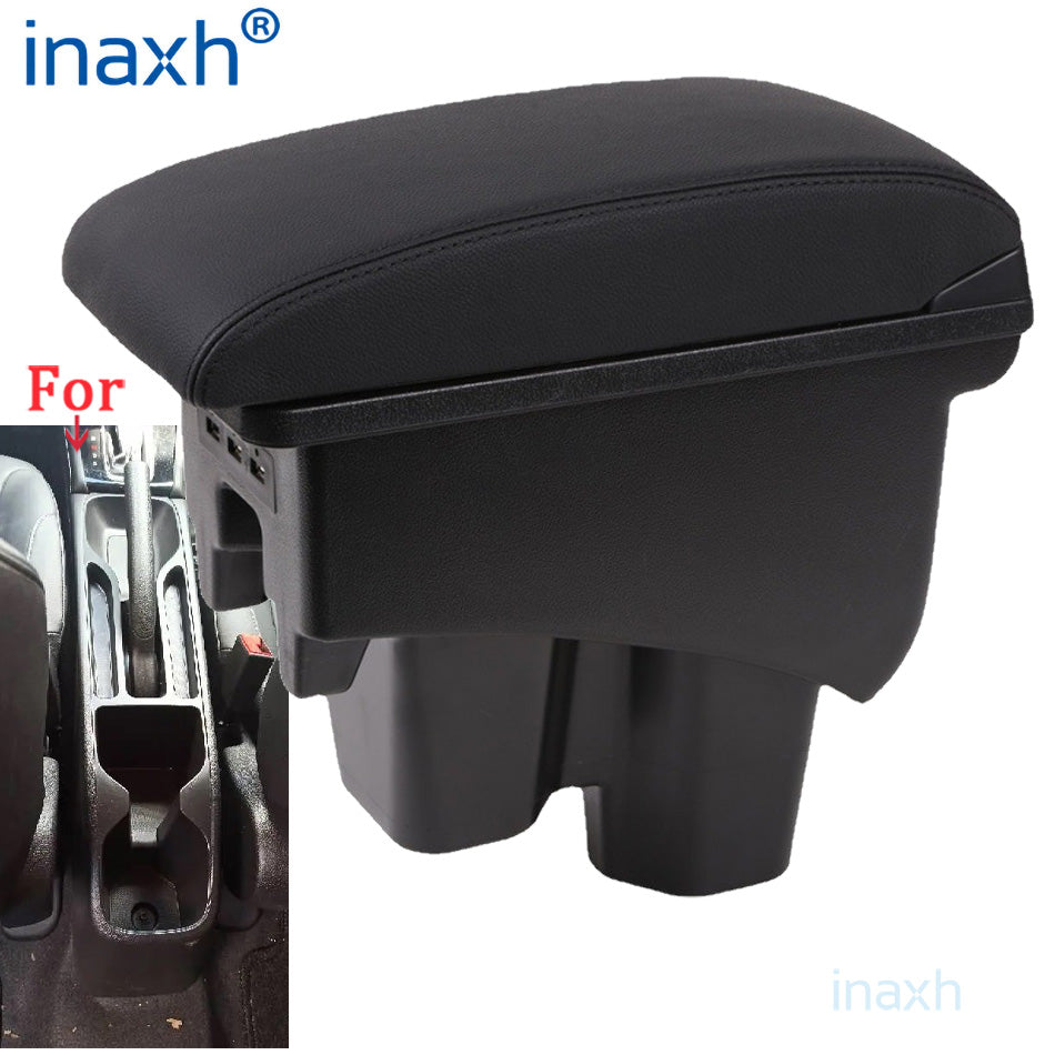 For Honda City Armrest Box For Honda New City Car Armrest Heighten Double layer
