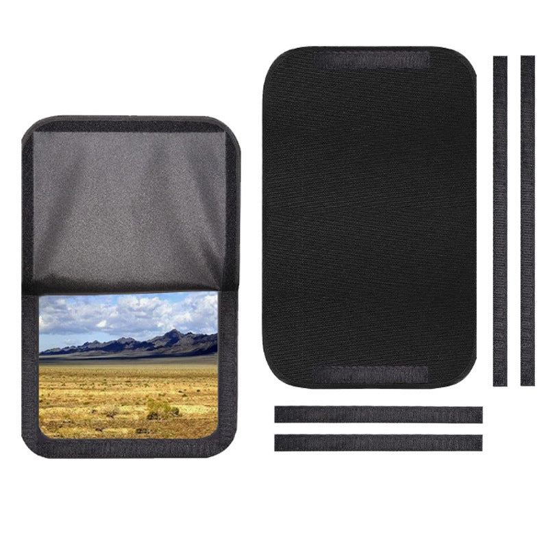 Black Sunshade for RV Motorhome Camper Caravan Window Cover Sheet Sun Blackout F