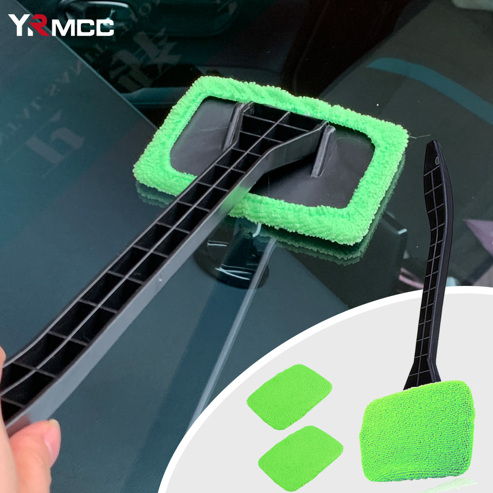 Car Window Cleaner Auto Wash Supplies Long Handle Windshield Cleaning Brush Defo