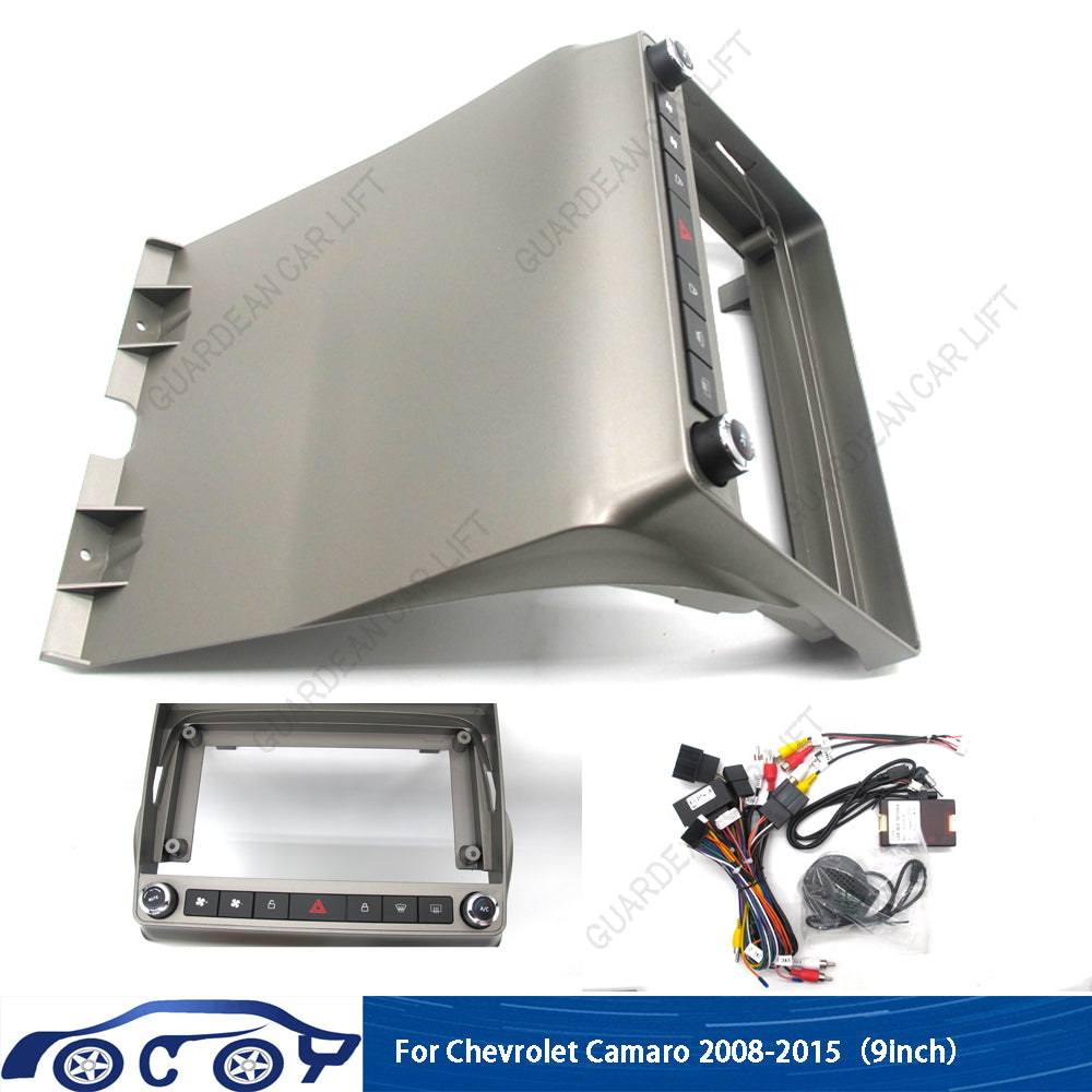 9Inch Car Radio Fascias For Chevrolet Camaro 2008-2015 Android Stereo Frame Play