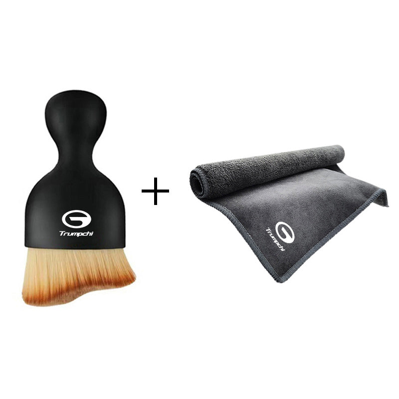 High-end Car Cleaning Brush+Suede Wash Towel For GAC Trumpchi GS GS3 GS4 GS7 GS8