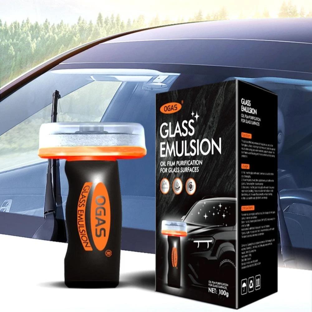 Car Glass Cleaner Gel & Foam Windshield Watermark Remover Anti-Fog Coating, Fast