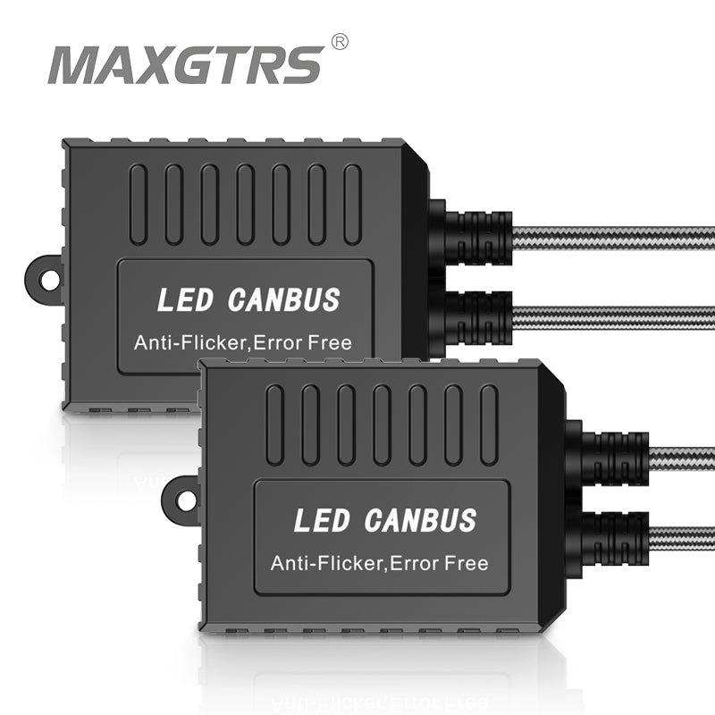 2x Super Canbus H1 H3 H4 H7 H8 H11 9005 9006 H13 Adapter EMC Warning Car LED Dec