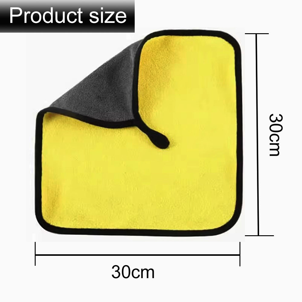 Microfiber Towel Car Cleaning Cloth Super Absorbent Wash Towel Car Detailing Cle