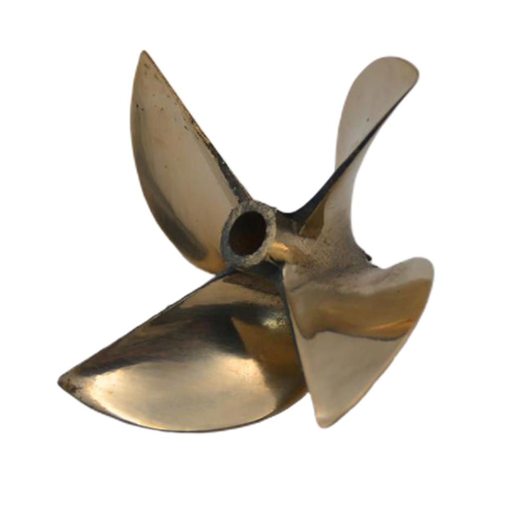 Boat Left Bronze Propeller 67mm Diameter for 6.35mm 1/4" Prop Shaft Boat