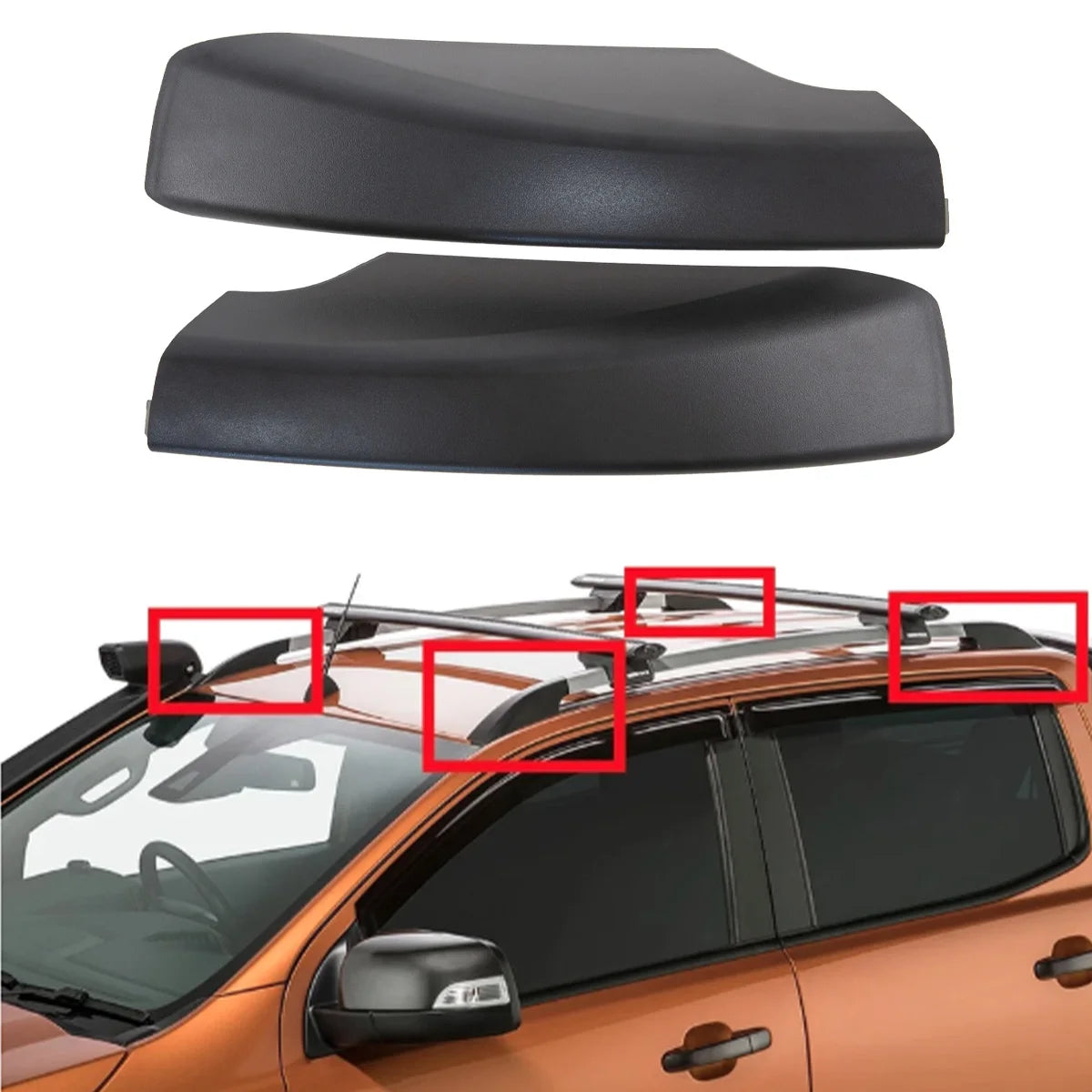 Front Roof Rack Slat Cover for Ford Ranger T6 T7 (Left or Right) EB3Z‑2155183‑A