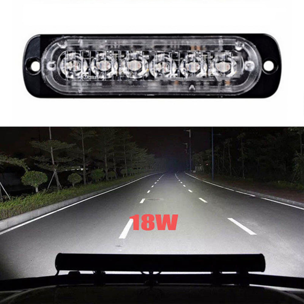 LED Lights Work Bar Lights Driving Fog Lights 12V Spot-Beam Offroad SUV 4WD Auto