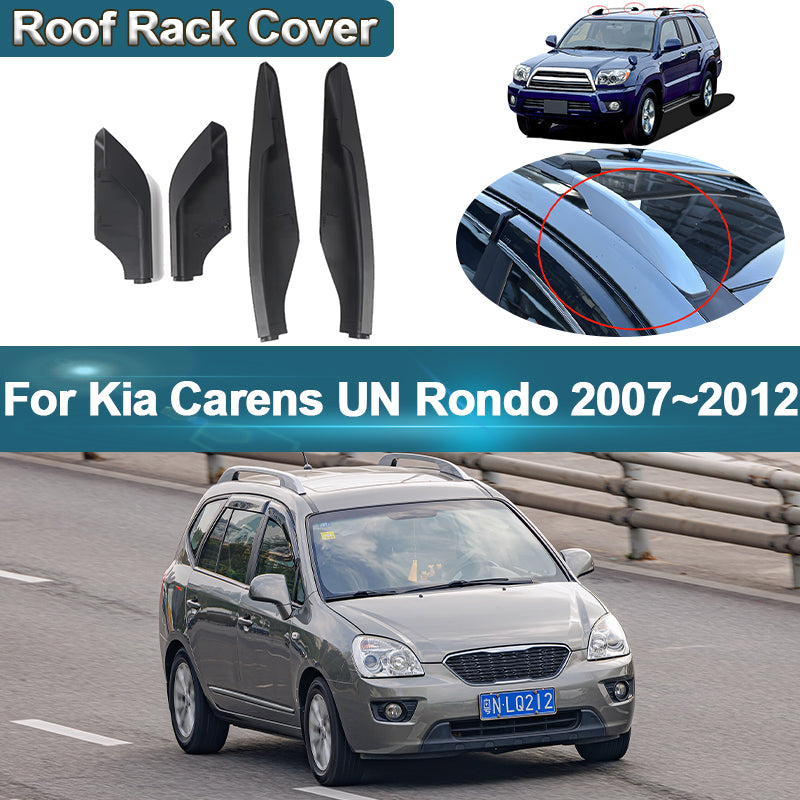 For Kia Carens UN Rondo 2007~2012 2011 2010 Roof Rack Luggage Carrier Black Shel