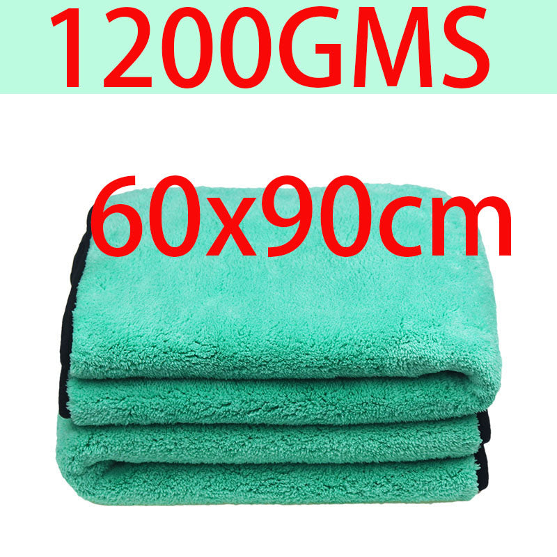1200GMS Auto Microfiber Towels Seamless Drying Towels for Cars Soft Car Drying C