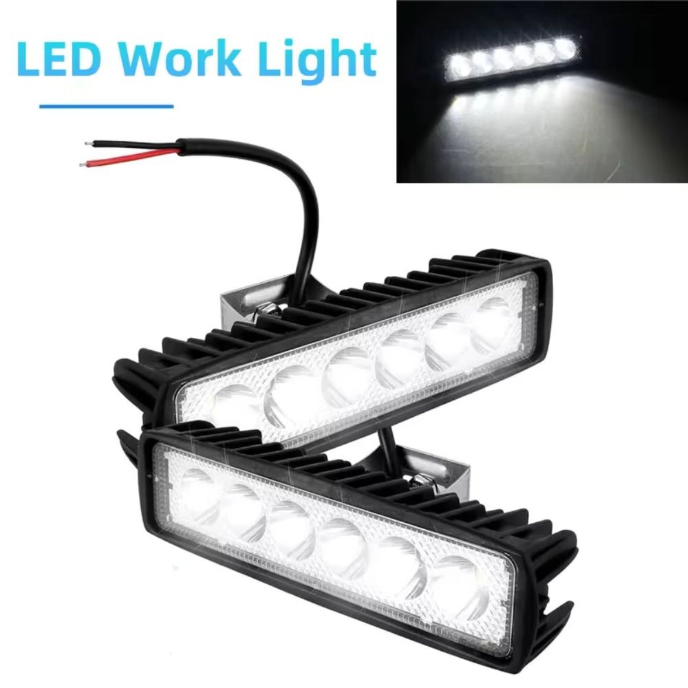 Light Bar 6 LED LED Car Work Light 800 LM High Bright DRL Spotlight 12 V 18 W Dr