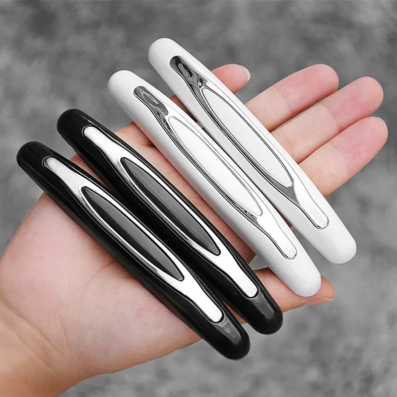 4Pcs Car Door Protector Guard Strip Scratch Protector Car Rubber Bumper Stickers