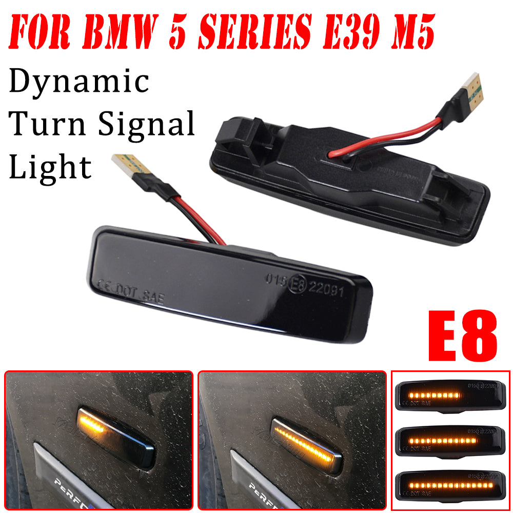 Led Dynamic Turn Signal Light Side Marker Fender Sequential Lamp Blinker Indicat