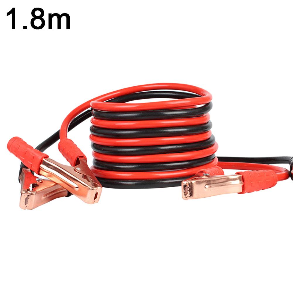 1.8M 500A Car Battery Jump Cable Booster Cable Line Emergency Jump Starter Leads