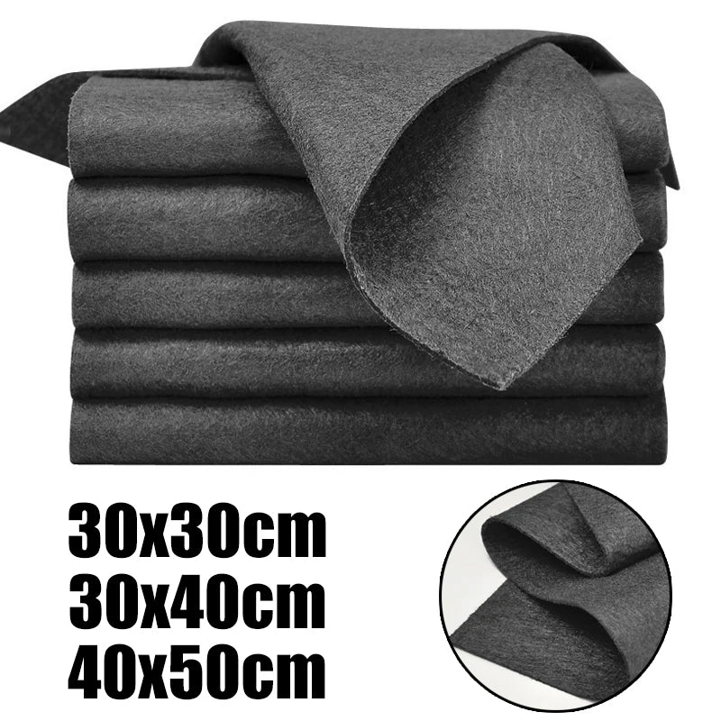 Car Windshield Glass Cleaning Tool Car Magic Cloth Microfiber Glass Rag Quickly
