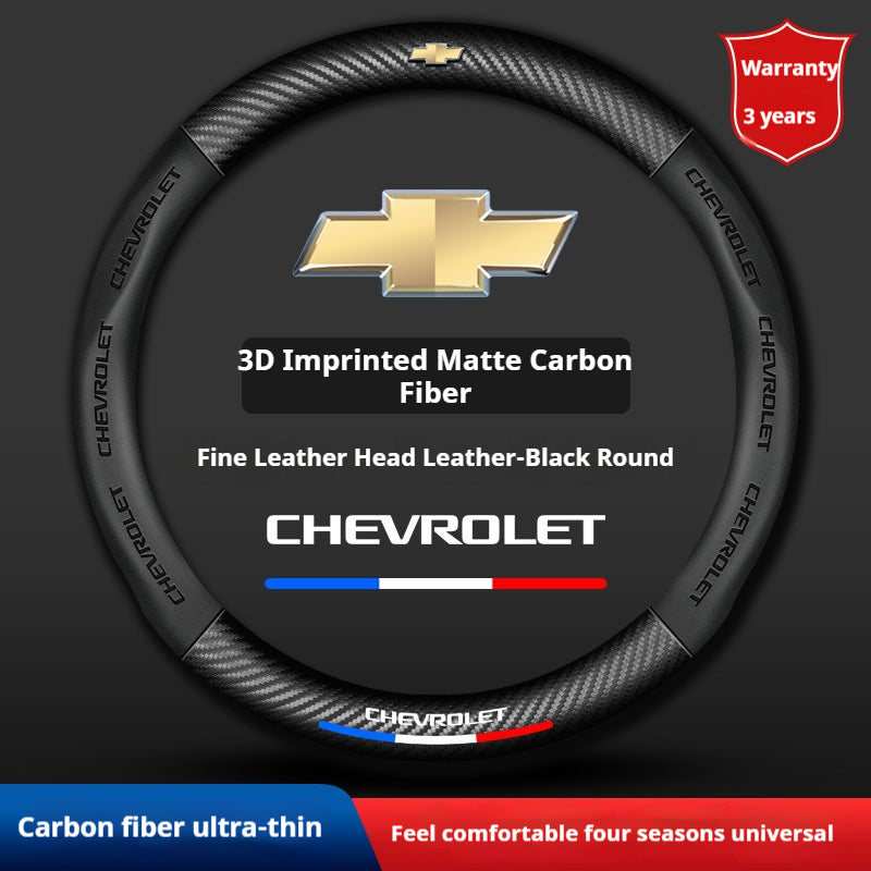 Car Steering Wheel Cover For Chevrolet Aveo Bolt Onix Cruze Spark Cavalier Color