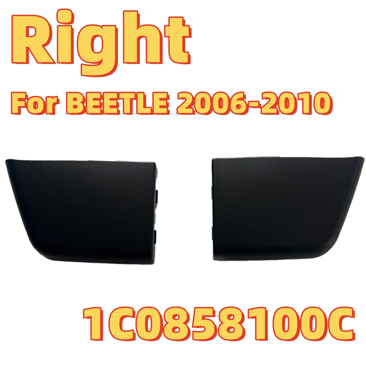 Right for Dash Switch Blank Cover For Beetle 2006-2010 1C0858100C For BEETLE For