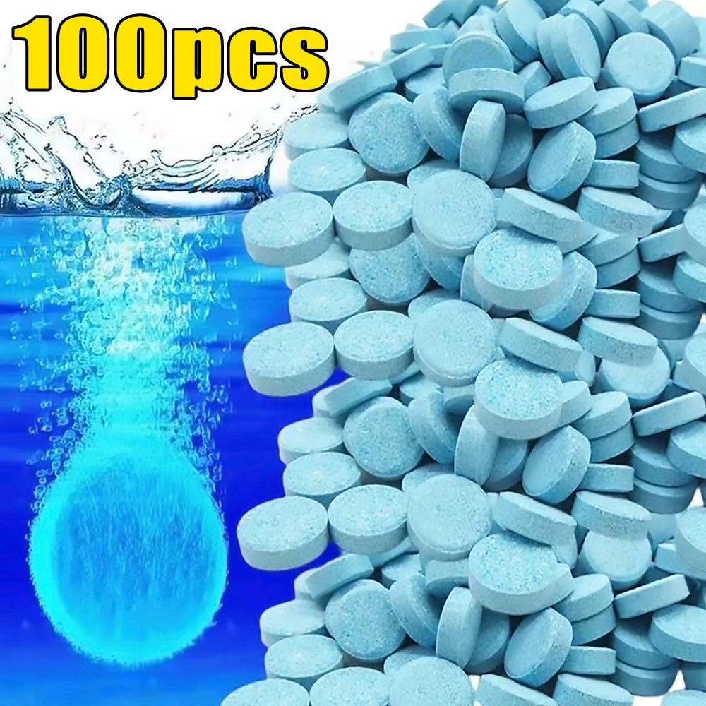 New Car Windshield Cleaner Car Effervescent Tablet Glass Water Solid Cleaner Uni
